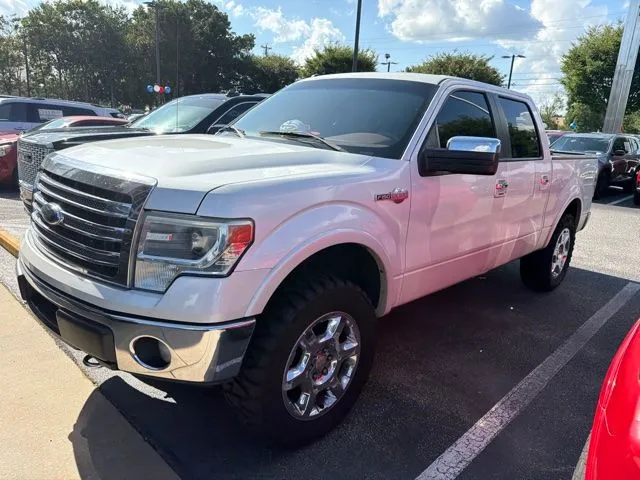 White 2014 Ford F-150 King Ranch for sale in Newnan, GA