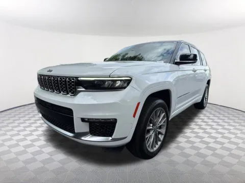 White 2022 Jeep Grand Cherokee L Summit for sale in Newnan, GA