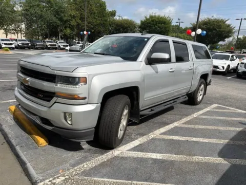 Silver 2018 Chevrolet Silverado 1500 LT for sale in Newnan, GA
