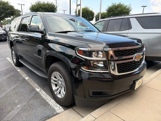 Black 2017 Chevrolet Suburban LT for sale in Newnan, GA