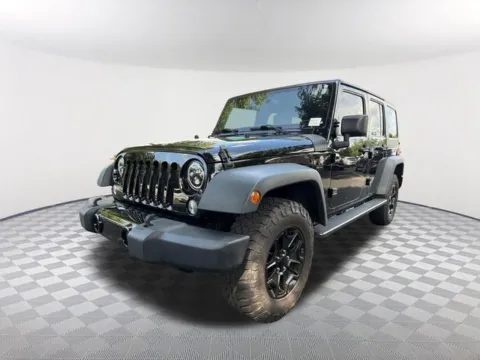 Black 2018 Jeep Wrangler JK Unlimited Willys Wheeler for sale in Newnan, GA