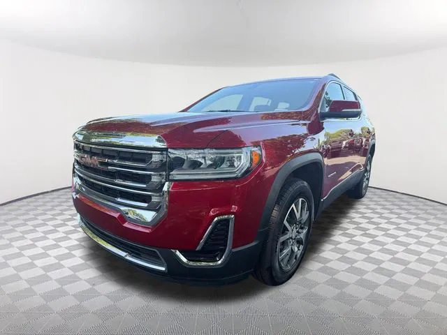 Red 2021 GMC Acadia SLE for sale in Newnan, GA