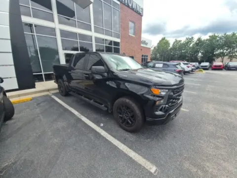 Black 2023 Chevrolet Silverado 1500 Custom for sale in Newnan, GA