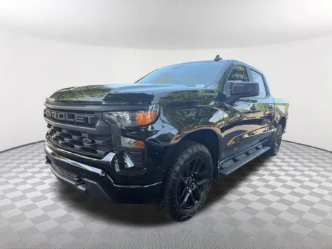 Black 2023 Chevrolet Silverado 1500 Custom for sale in Newnan, GA