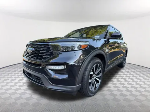Black 2022 Ford Explorer ST-Line for sale in Newnan, GA