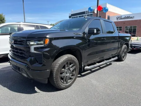 Black 2025 Chevrolet Silverado 1500 RST for sale in Newnan, GA