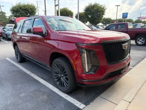 Red 2025 Cadillac Escalade ESV Sport Platinum for sale in Newnan, GA
