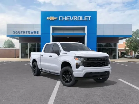 White 2026 Chevrolet Silverado 1500 Custom for sale in Newnan, GA