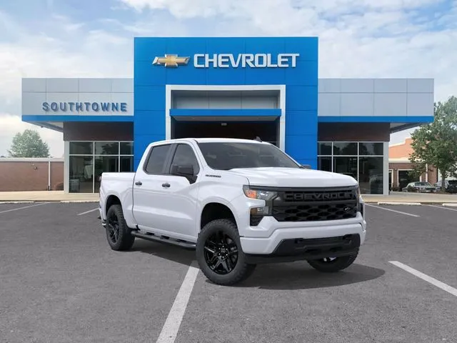 White 2026 Chevrolet Silverado 1500 Custom for sale in Newnan, GA