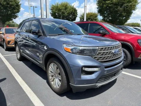 Blue 2021 Ford Explorer King Ranch for sale in Newnan, GA