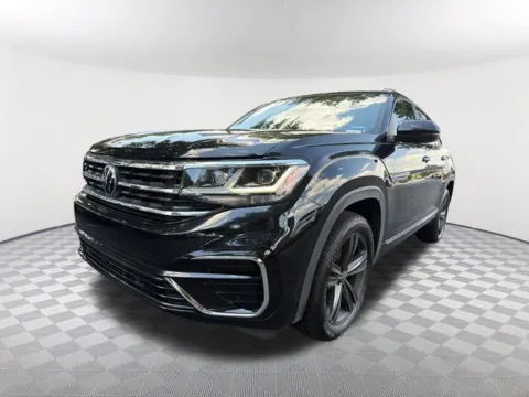 Black 2021 Volkswagen Atlas Cross Sport 3.6L V6 SE w/Technology R-Line for sale in Newnan, GA