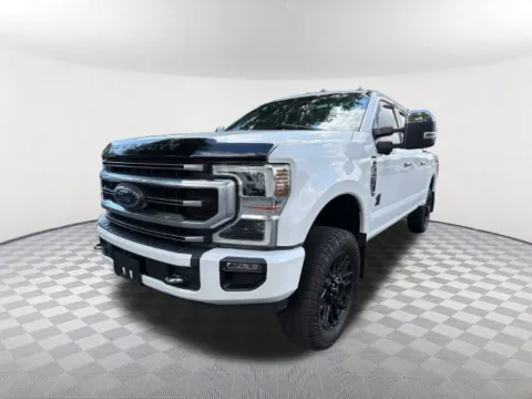 White 2021 Ford F-250SD Platinum for sale in Newnan, GA