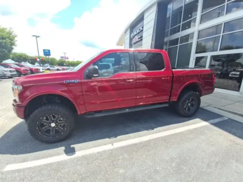 Red 2018 Ford F-150 XLT for sale in Newnan, GA