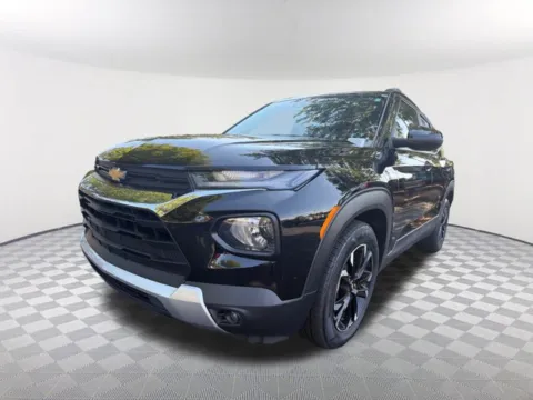 Black 2021 Chevrolet TrailBlazer LT for sale in Newnan, GA