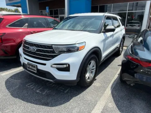 White 2020 Ford Explorer XLT for sale in Newnan, GA