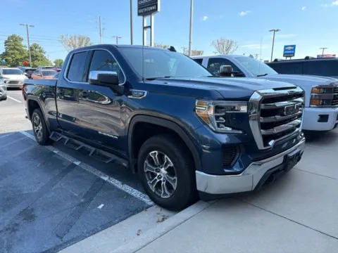 Blue 2021 GMC Sierra 1500 SLE for sale in Newnan, GA