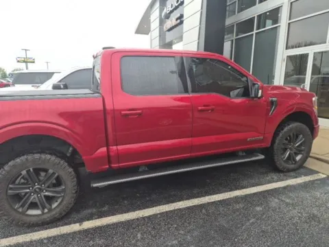 Red 2021 Ford F-150 Lariat for sale in Newnan, GA