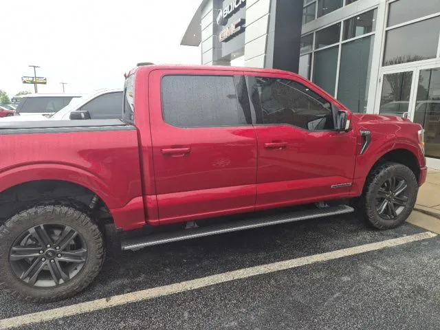 Red 2021 Ford F-150 Lariat for sale in Newnan, GA