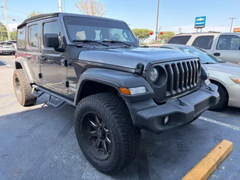 Gray 2021 Jeep Wrangler Unlimited Sport S for sale in Newnan, GA