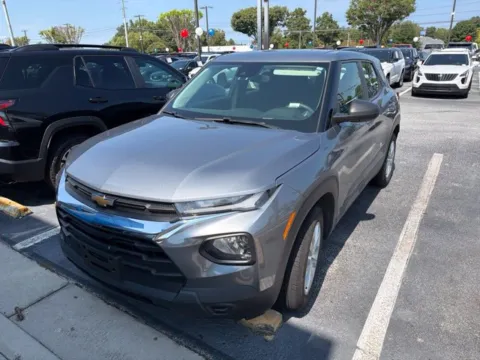 Gray 2022 Chevrolet TrailBlazer LS for sale in Newnan, GA