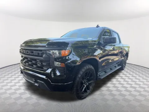 Black 2023 Chevrolet Silverado 1500 Custom for sale in Newnan, GA
