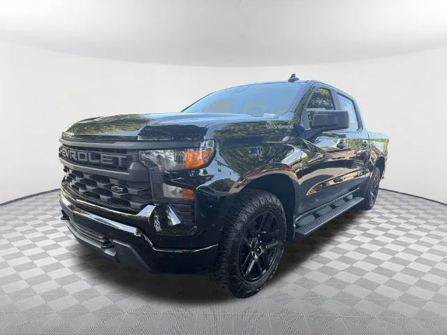 Black 2023 Chevrolet Silverado 1500 Custom for sale in Newnan, GA