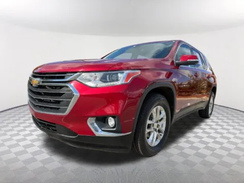 Red 2021 Chevrolet Traverse LT for sale in Newnan, GA