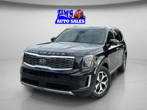 Black 2021 Kia Telluride EX for sale in Logansport, IN