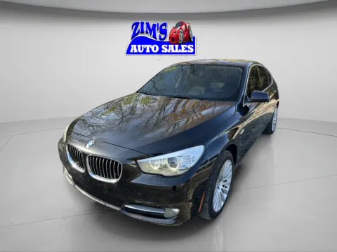 Black 2013 BMW 5 Series 535i xDrive Gran Turismo for sale in Logansport, IN