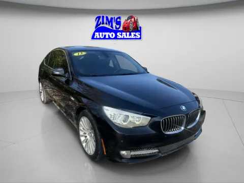 Black 2013 BMW 5 Series 535i xDrive Gran Turismo for sale in Logansport, IN