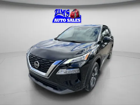 Black 2021 Nissan Rogue SV for sale in Logansport, IN