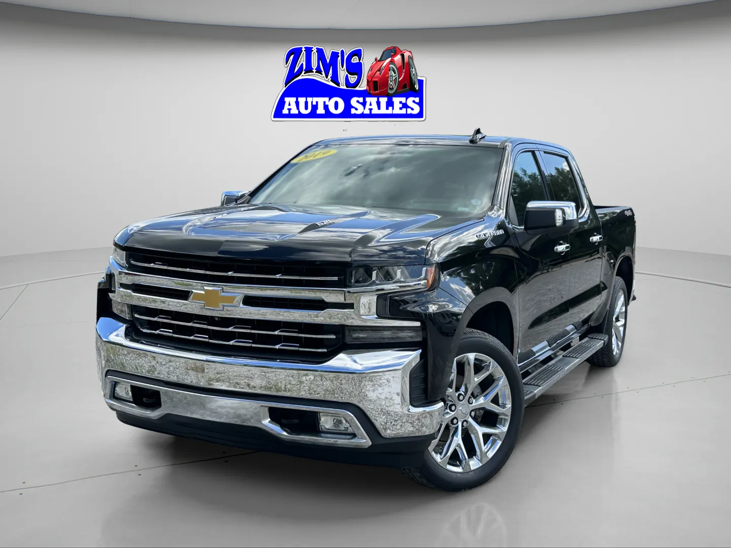 Black 2019 Chevrolet Silverado 1500 LTZ for sale in Logansport, IN