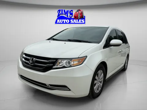 White 2015 Honda Odyssey EX-L for sale in Logansport, IN