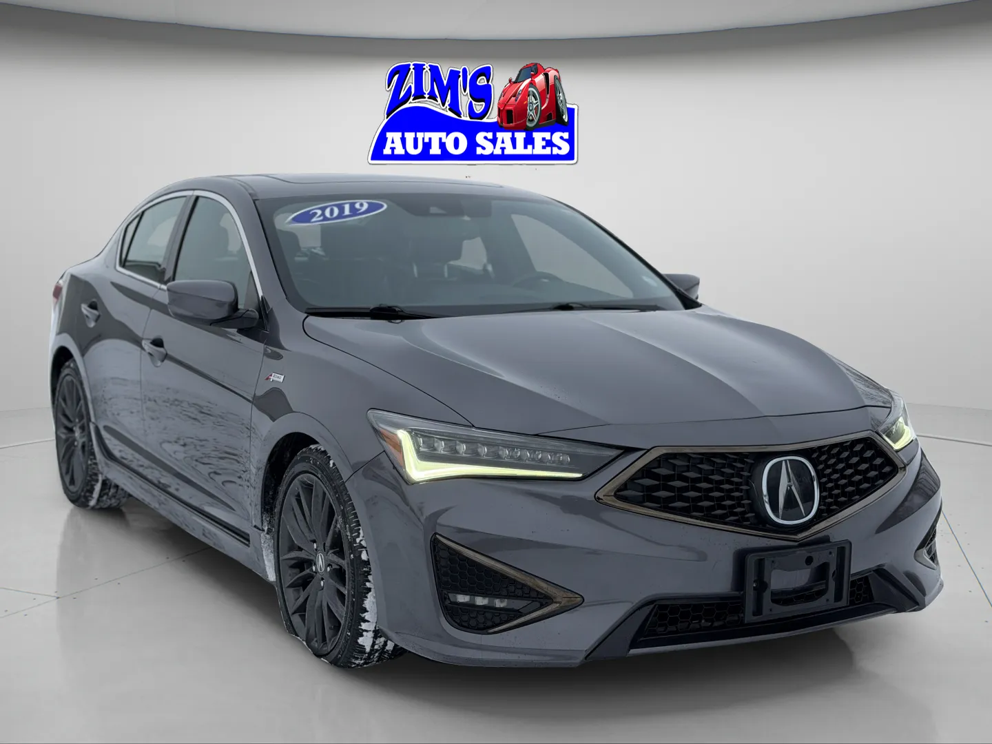Black 2019 Acura ILX w/Premium w/A-SPEC for sale in Logansport, IN