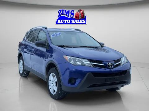 Blue 2015 Toyota RAV4 LE for sale in Logansport, IN