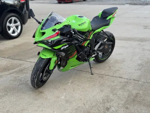 Another view of 2024 Kawasaki Ninja ZX-6R for sale in Logansport, IN at Zim's Auto Sales