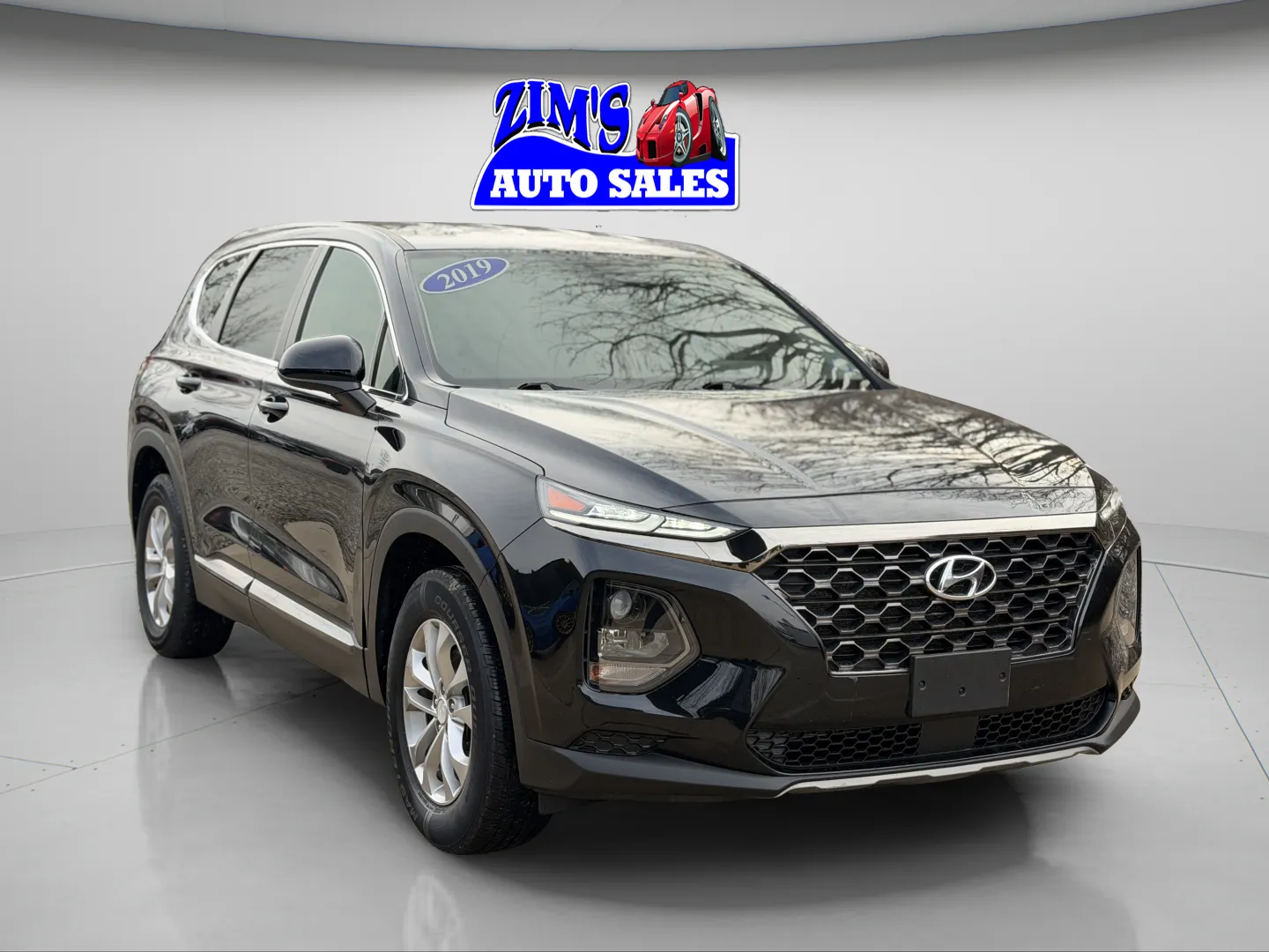 Black 2019 Hyundai SANTA FE SE 2.4L for sale in Logansport, IN