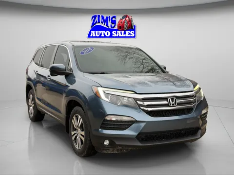 Blue 2016 Honda Pilot EX-L for sale in Logansport, IN