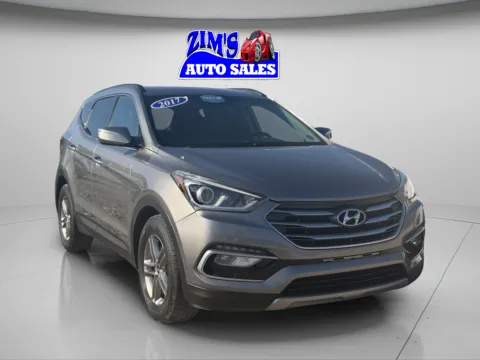 Silver 2017 Hyundai SANTA FE Sport 2.4L for sale in Logansport, IN