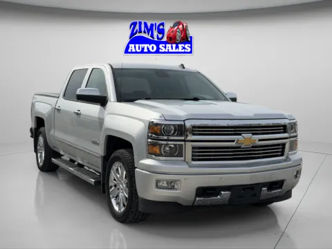 Silver 2014 Chevrolet Silverado 1500 High Country for sale in Logansport, IN