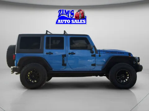 Another view of 2015 Jeep Wrangler Unlimited Rubicon for sale in Logansport, IN at Zim's Auto Sales