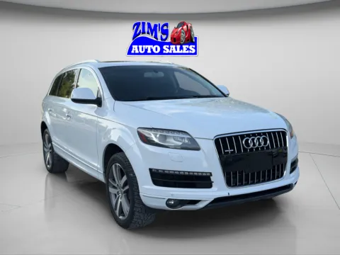 White 2015 Audi Q7 3.0T quattro Premium Plus for sale in Logansport, IN