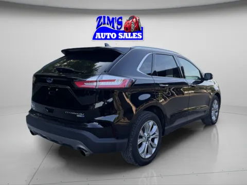 Another view of 2019 Ford Edge Titanium for sale in Logansport, IN at Zim's Auto Sales