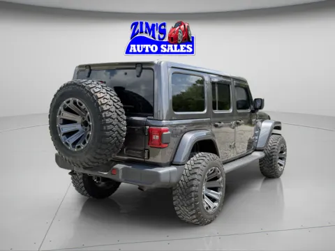 Another view of 2018 Jeep Wrangler Sahara for sale in Logansport, IN at Zim's Auto Sales