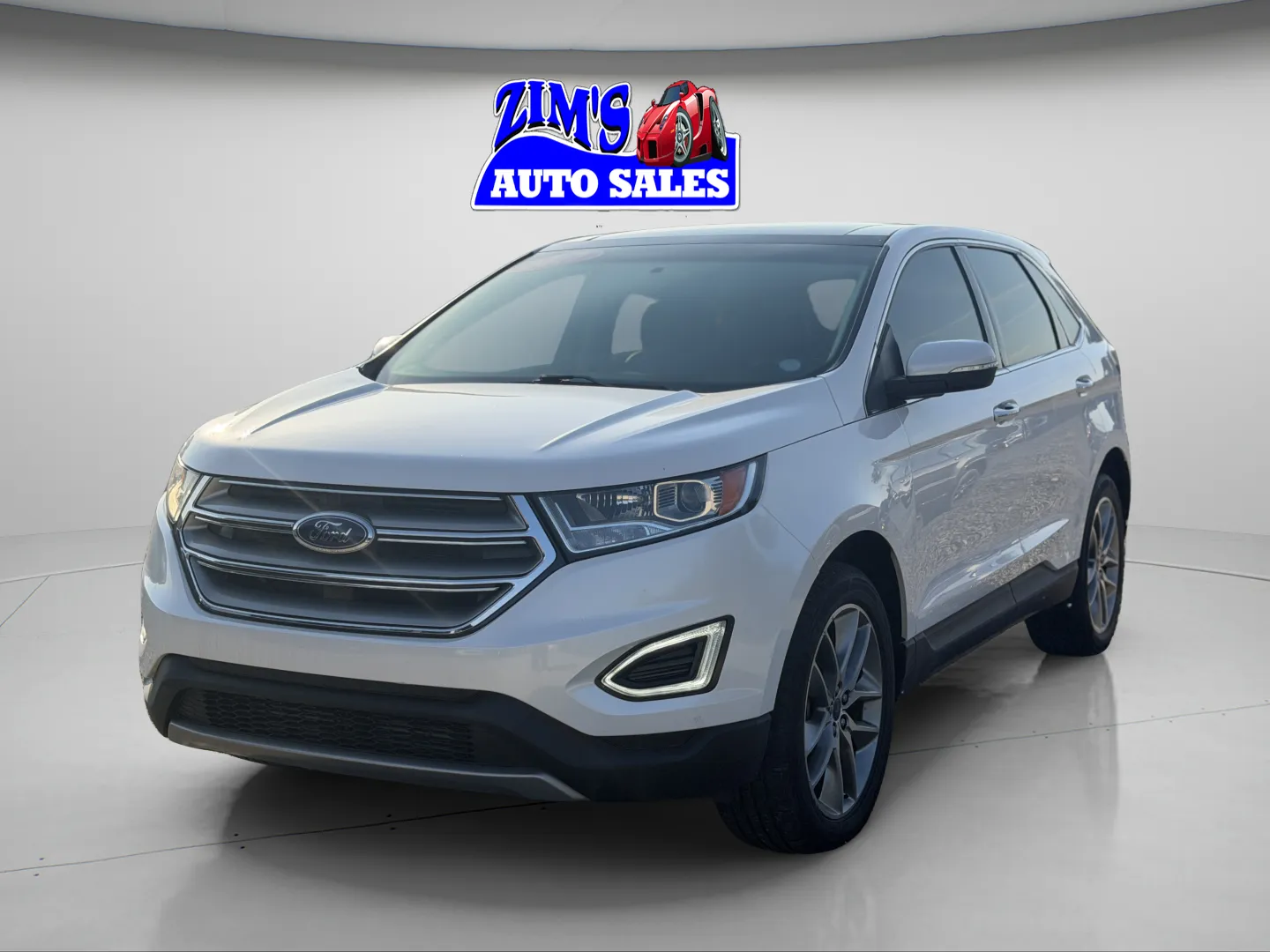 Another view of 2017 Ford Edge Titanium for sale in Logansport, IN at Zim's Auto Sales