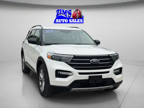 White 2020 Ford Explorer XLT for sale in Logansport, IN