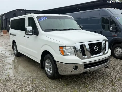 White 2014 Nissan NV 3500 HD SL for sale in Logansport, IN