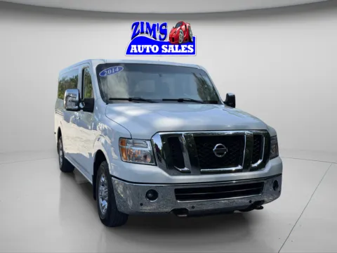 White 2014 Nissan NV 3500 HD SL for sale in Logansport, IN