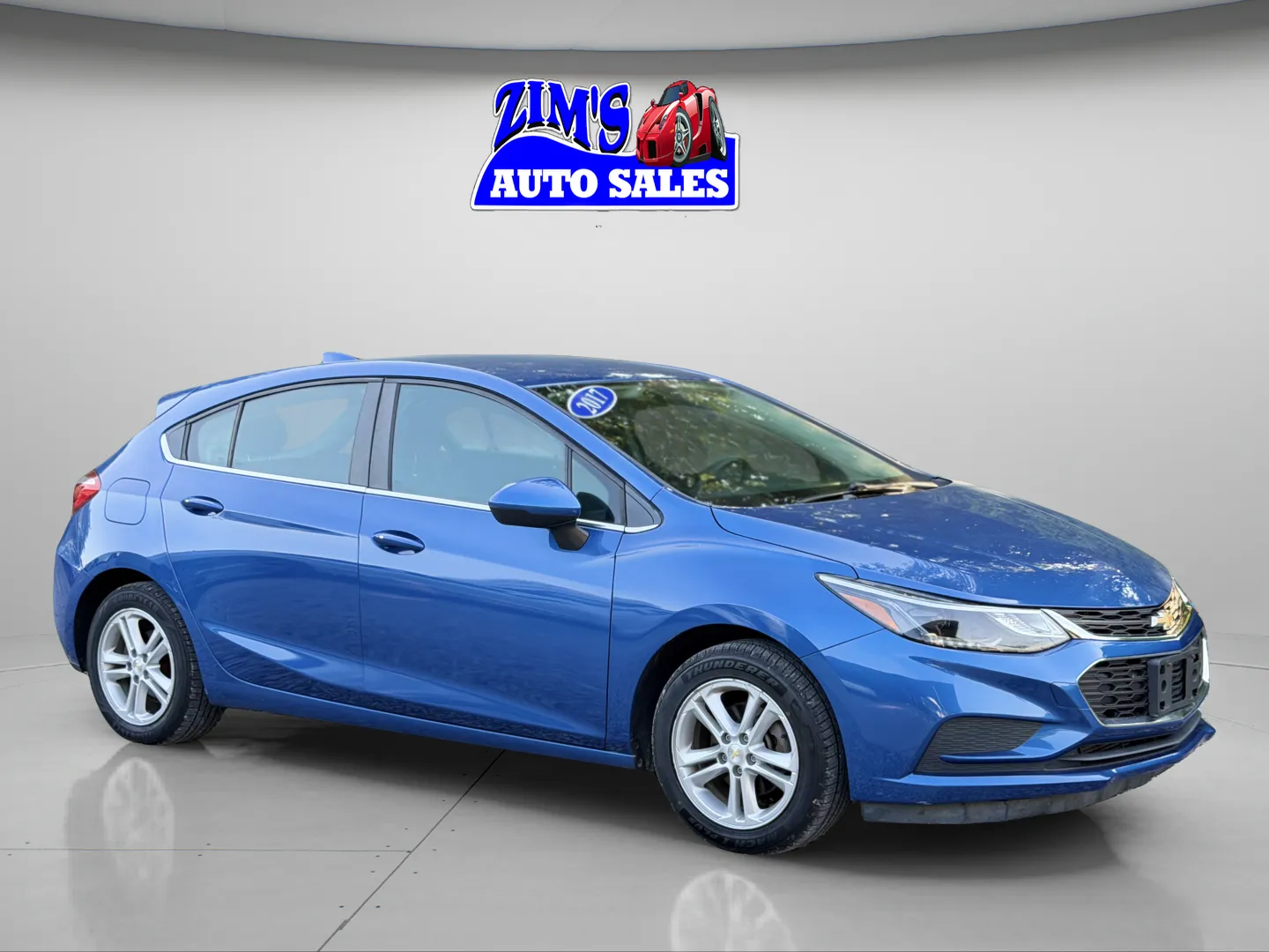 Blue 2017 Chevrolet Cruze LT Auto for sale in Logansport, IN