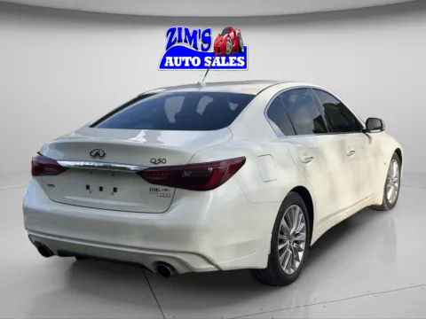 Another view of 2018 INFINITI Q50 3.0T Luxe for sale in Logansport, IN at Zim's Auto Sales